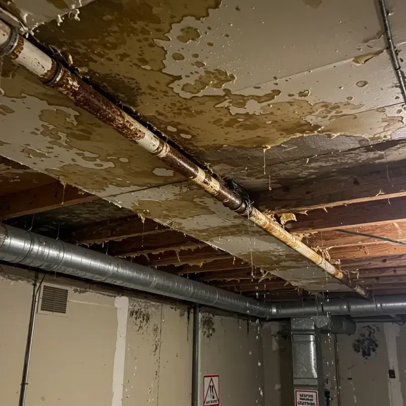 Ceiling Water Damage Repair in Bluffton, IN